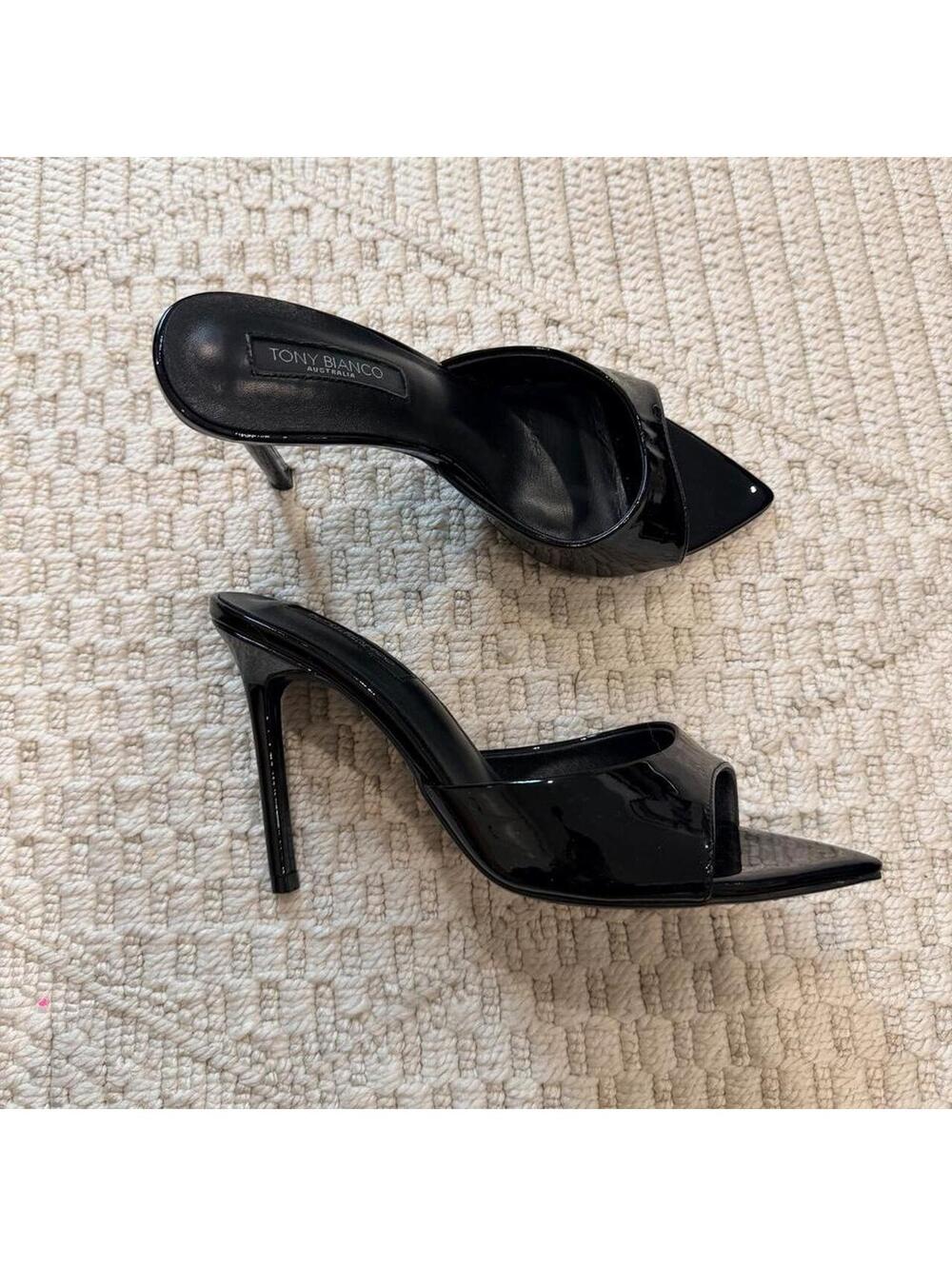 Tony Bianco Malibu Pointed Toe Slide Sandal